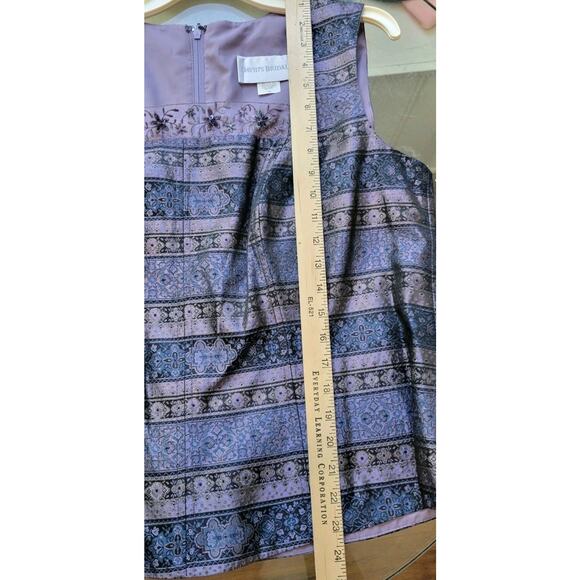 David's Bridal Mother of Bride Purple 2 Piece Suit Jacket and Top New Sz 18/20 - Picture 11 of 11